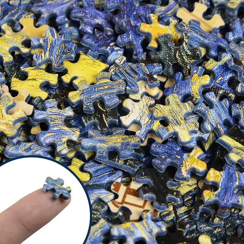 150-Piece Miniature Art Puzzle in Tube | Small-Scale Art Puzzle | Portable Design | 1015cm