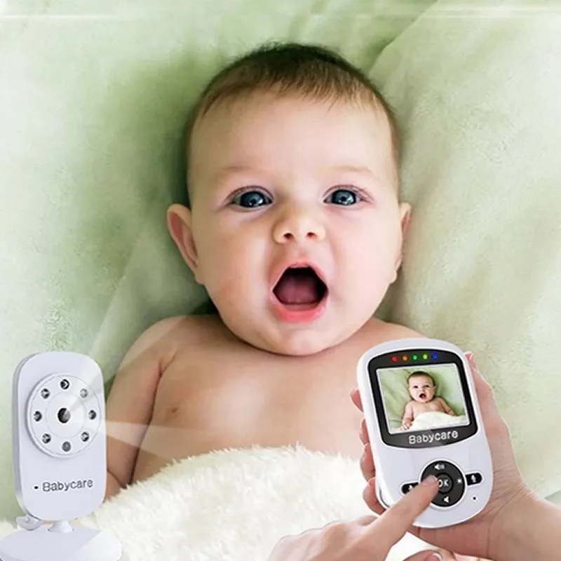 2.4" Wireless Baby Monitor | Night Vision | Two-Way Communication | Portable Design