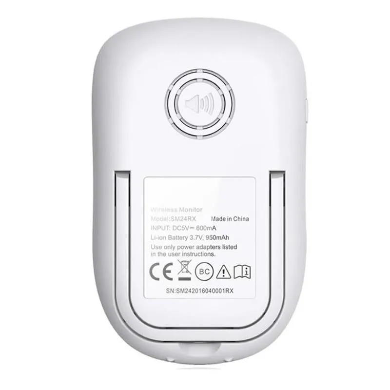 2.4" Wireless Baby Monitor | Night Vision | Two-Way Communication | Portable Design