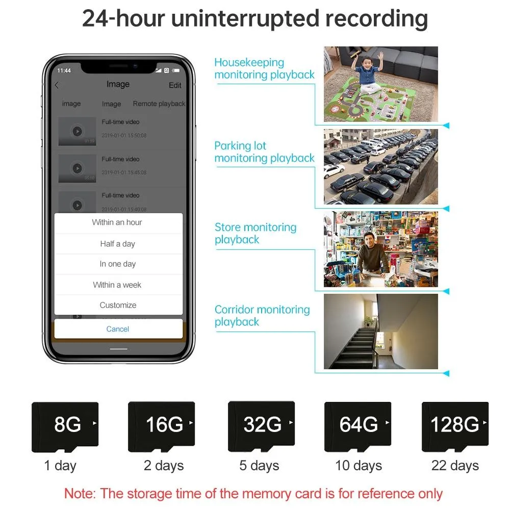 2.4" Wireless Baby Monitor | Night Vision | Two-Way Communication | Portable Design