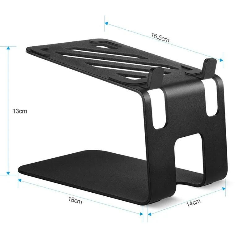 Aluminum Laptop Stand with Cooling Speaker - Portable