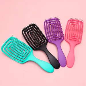 Anti-Static Detangling Hairbrush for Wet Hair