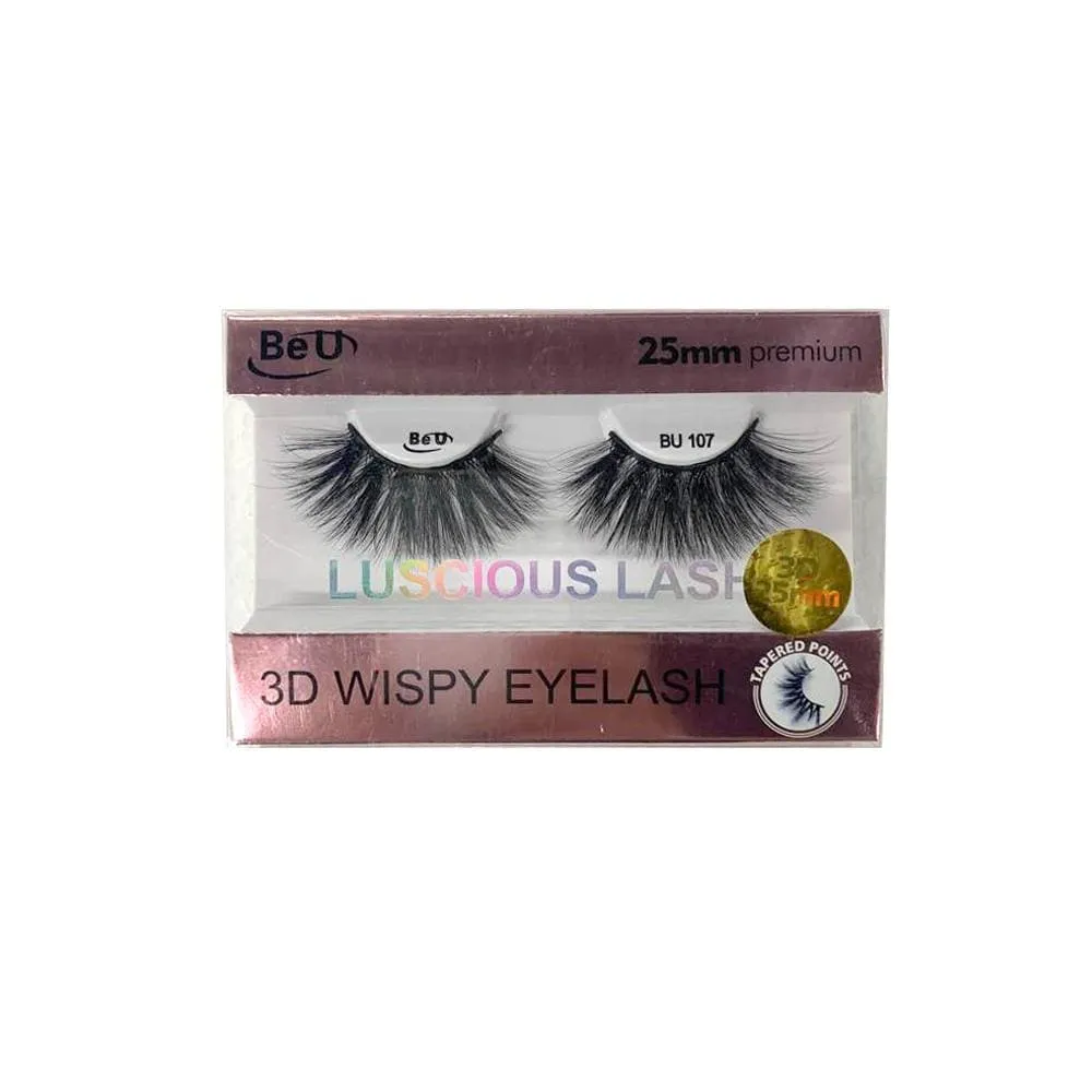 BE U | 25mm 3D Wispy Eyelash BU 107