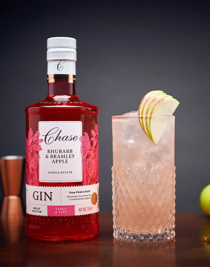 Chase Rhubarb & Bramley Apple Gin 40% 700ml