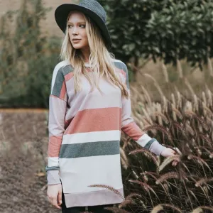 Dried Lavender Sweater Dress