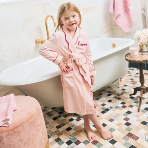 Kids Scallop Lightweight Robe