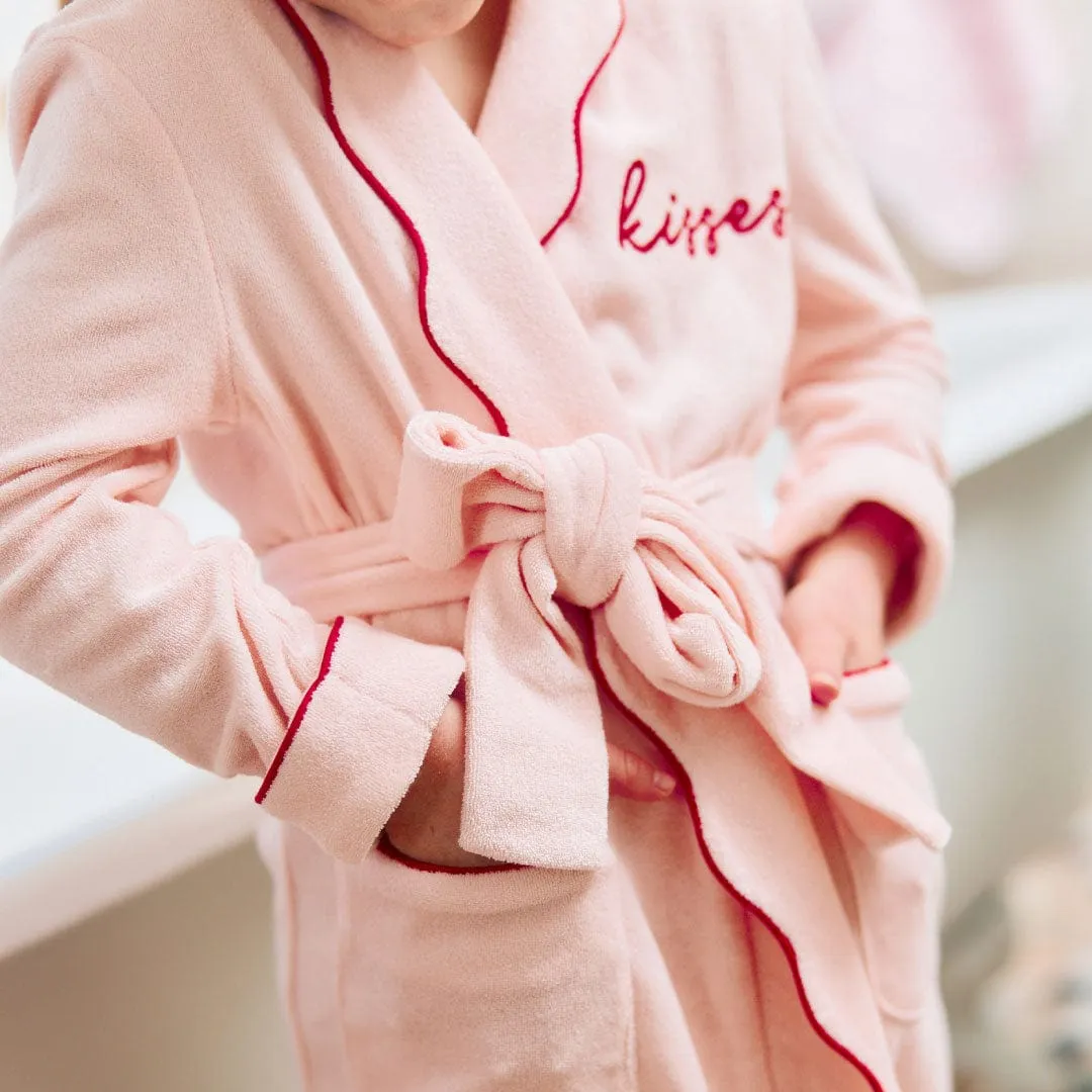 Kids Scallop Lightweight Robe