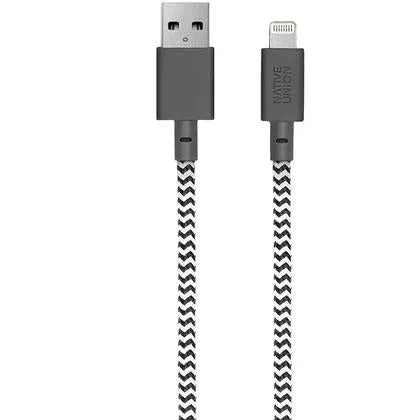Lightning Belt Cable (Zebra)