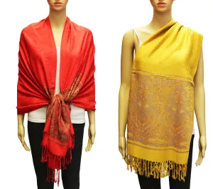 Lightweight Paisley Pashmina-BH1907