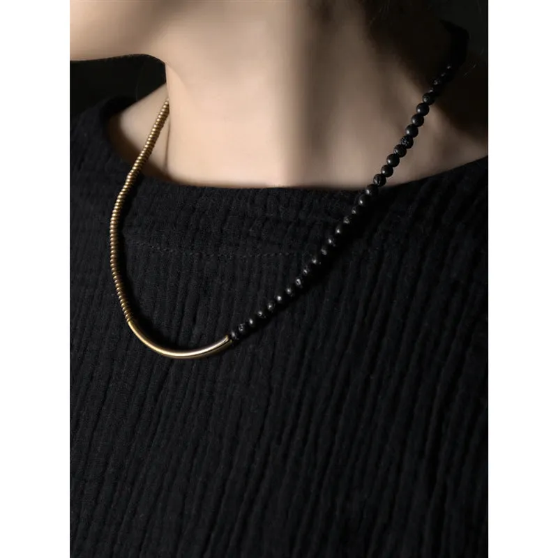 Personality Multi-layer Bracelet Female Design Volcanic Rock Retro