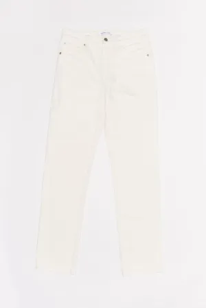 Re-Worn Women Cotton Denim Straight Leg Jean