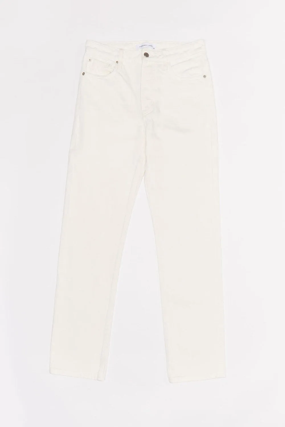 Re-Worn Women Cotton Denim Straight Leg Jean