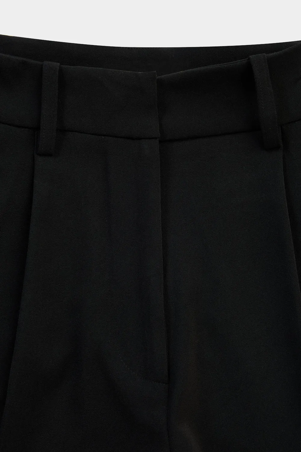 Still Black Adjustable Korean Pants