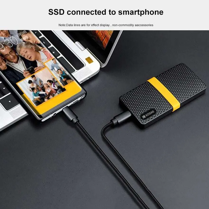 The Kodak X200 Portable SSD