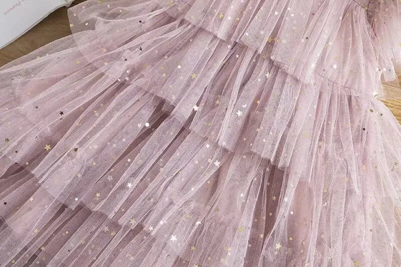 Twinkle Star Multi-Layer Tulle Party Dress