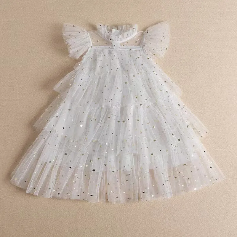 Twinkle Star Multi-Layer Tulle Party Dress