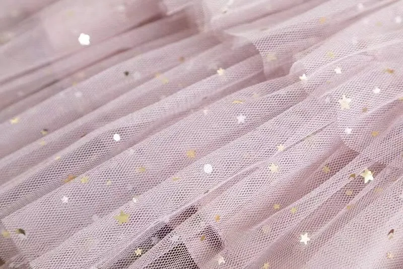 Twinkle Star Multi-Layer Tulle Party Dress