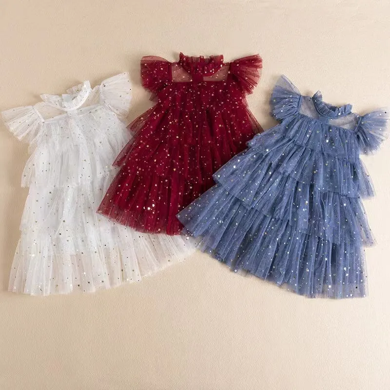 Twinkle Star Multi-Layer Tulle Party Dress