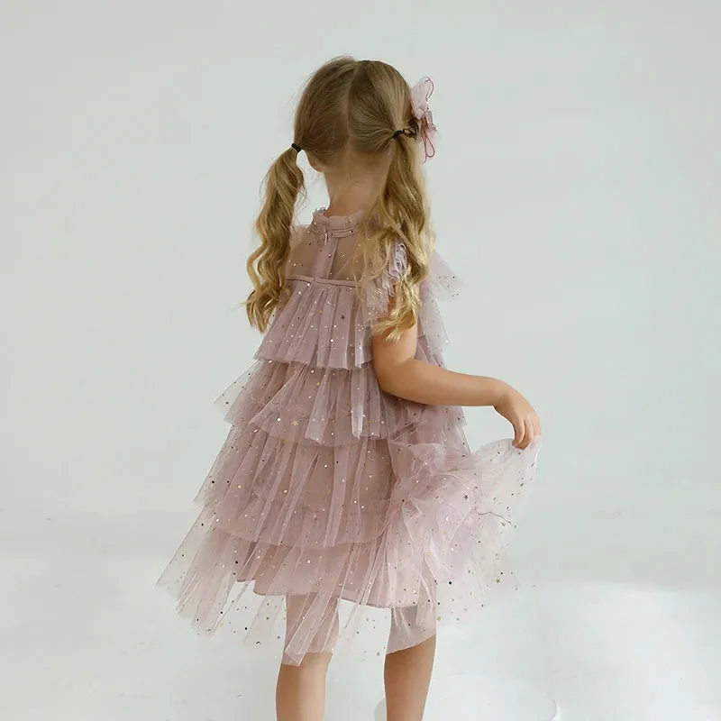 Twinkle Star Multi-Layer Tulle Party Dress
