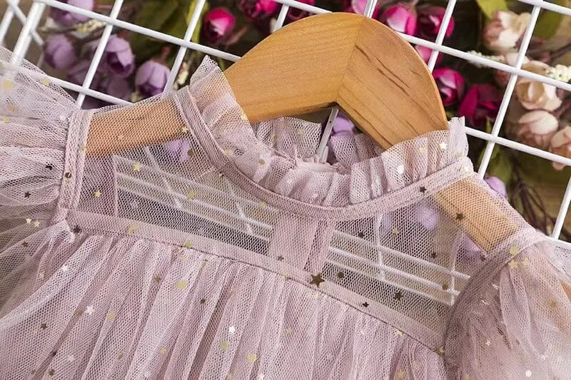 Twinkle Star Multi-Layer Tulle Party Dress